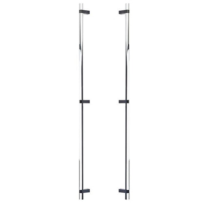 Emtek - Back to Back, Select Bar Appliance Pull 36 Inch C-C, Rectangular Bar Stem, Smooth Bar