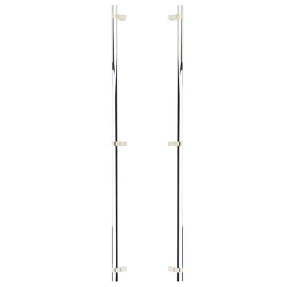 Emtek - Back to Back, Select Bar Appliance Pull 36 Inch C-C, Rectangular Bar Stem, Smooth Bar