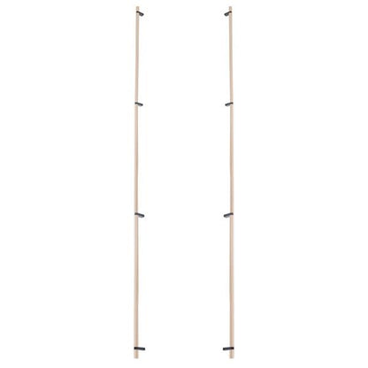 Emtek - Back to Back, Select Bar Appliance Pull 54 Inch C-C, Rectangular Bar Stem, Smooth Bar