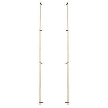 Emtek - Back to Back, Select Bar Appliance Pull 54 Inch C-C, Rectangular Bar Stem, Smooth Bar