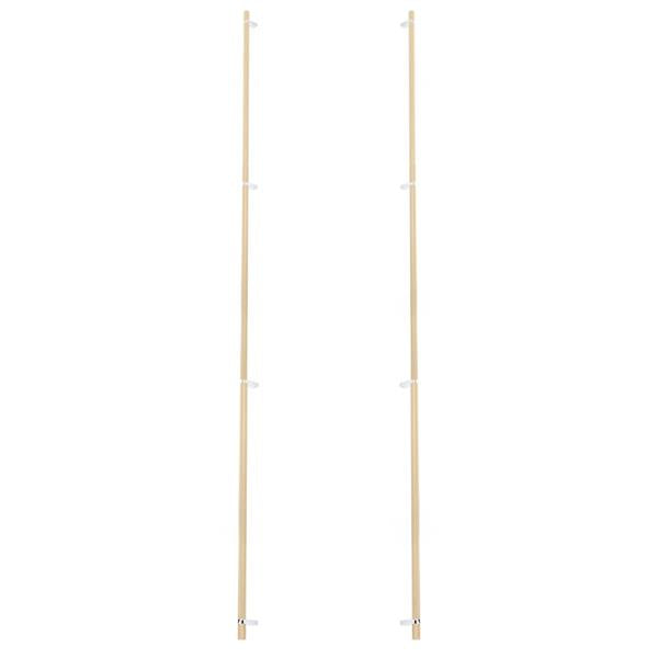 Emtek - Glass Shower Door Back to Back, Select Bar Appliance Pull 54 Inch C-C, Rectangular Bar Stem, Knurled Bar