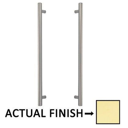 Emtek - Brass Bar Appliance Pull, 18 Inch