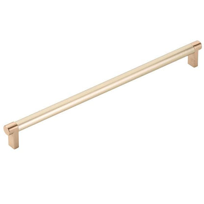 Emtek - Concealed Surface, Select Appliance Pull 12 Inch C-C, Rectangular Stem, Smooth Bar