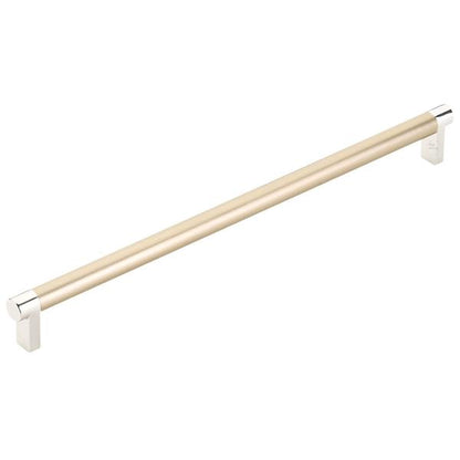 Emtek - Concealed Surface, Select Appliance Pull 12 Inch C-C, Rectangular Stem, Smooth Bar