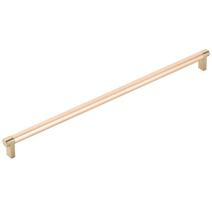 Emtek - Concealed Surface, Select Appliance Pull 18 Inch C-C, Rectangular Stem, Smooth Bar