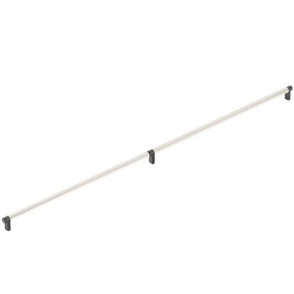 Emtek - Concealed Surface, Select Appliance Pull 36 Inch C-C, Rectangular Stem, Smooth Bar