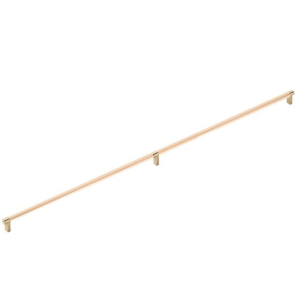 Emtek - Concealed Surface, Select Appliance Pull 36 Inch C-C, Rectangular Stem, Smooth Bar