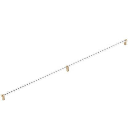 Emtek - Concealed Surface, Select Appliance Pull 36 Inch C-C, Rectangular Stem, Smooth Bar
