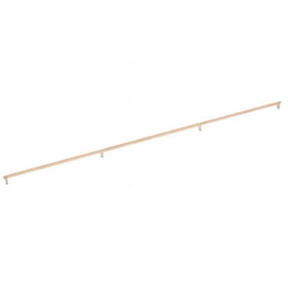 Emtek - Concealed Surface, Select Appliance Pull 54 Inch C-C, Rectangular Stem, Knurled Bar
