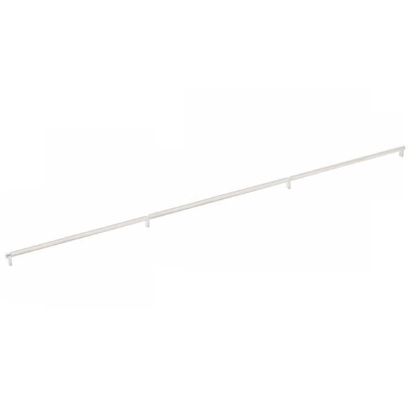 Emtek - Concealed Surface, Select Appliance Pull 54 Inch C-C, Rectangular Stem, Knurled Bar