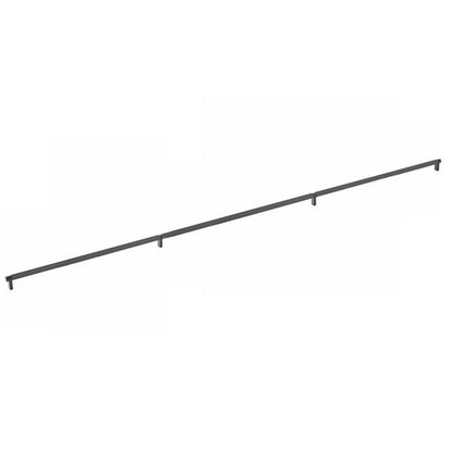 Emtek - Concealed Surface, Select Appliance Pull 54 Inch C-C, Rectangular Stem, Knurled Bar