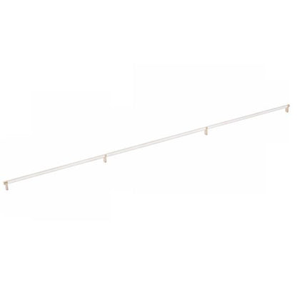 Emtek - Concealed Surface, Select Appliance Pull 54 Inch C-C, Rectangular Stem, Knurled Bar