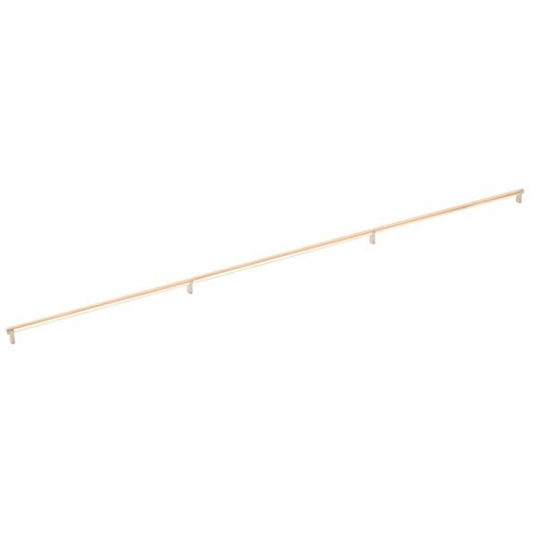Emtek - Concealed Surface, Select Appliance Pull 54 Inch C-C, Rectangular Stem, Smooth Bar
