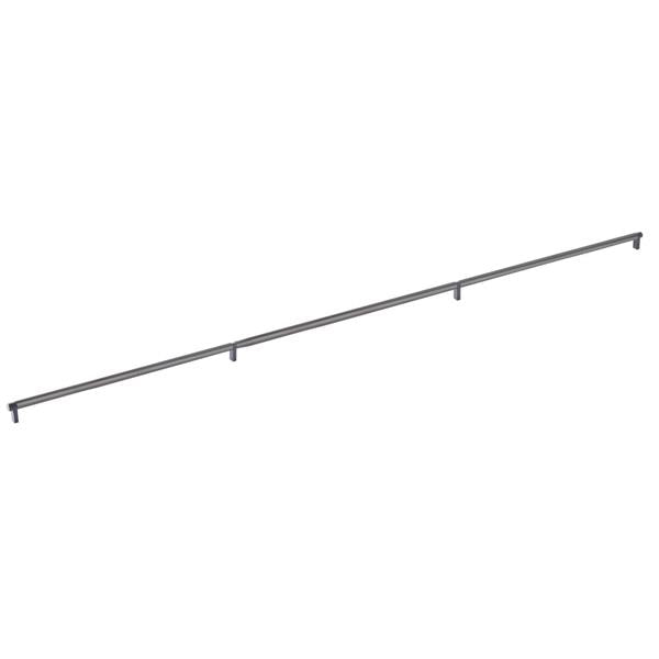 Emtek - Concealed Surface, Select Appliance Pull 54 Inch C-C, Rectangular Stem, Smooth Bar