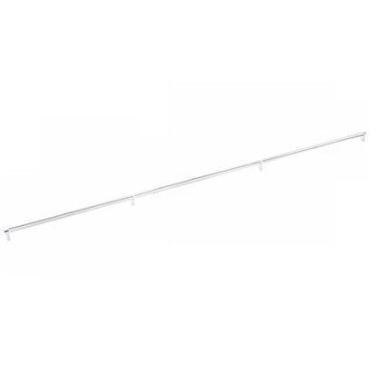 Emtek - Concealed Surface, Select Appliance Pull 54 Inch C-C, Rectangular Stem, Smooth Bar