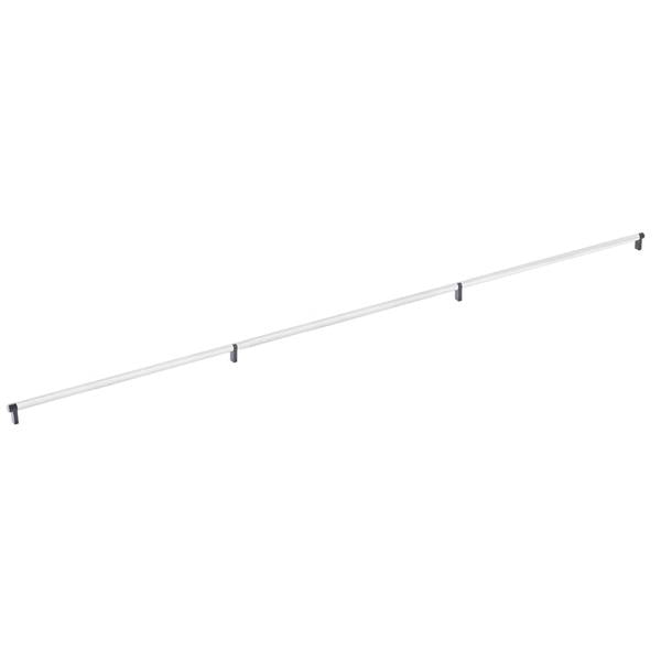 Emtek - Concealed Surface, Select Appliance Pull 54 Inch C-C, Rectangular Stem, Knurled Bar