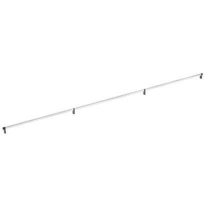 Emtek - Concealed Surface, Select Appliance Pull 54 Inch C-C, Rectangular Stem, Smooth Bar