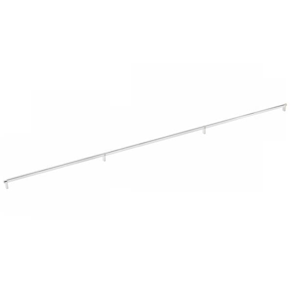 Emtek - Concealed Surface, Select Appliance Pull 54 Inch C-C, Rectangular Stem, Smooth Bar