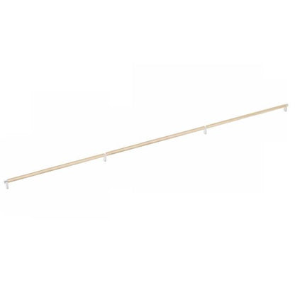 Emtek - Concealed Surface, Select Appliance Pull 54 Inch C-C, Rectangular Stem, Knurled Bar