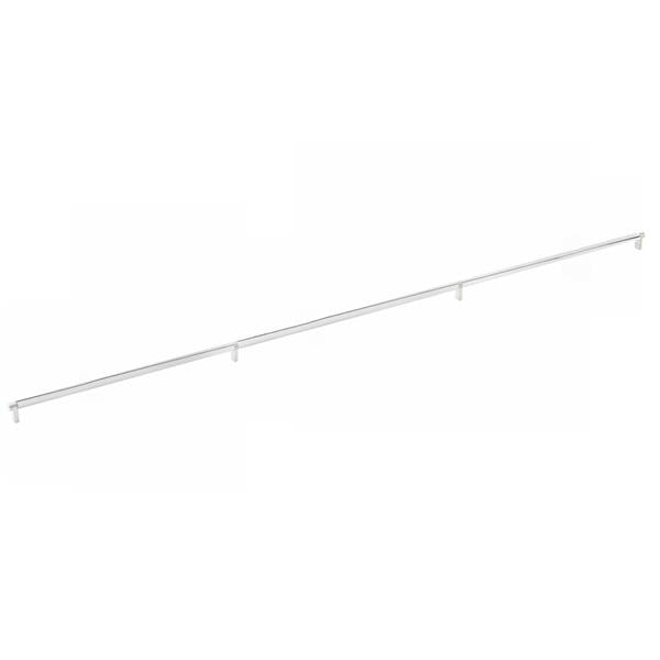 Emtek - Concealed Surface, Select Appliance Pull 54 Inch C-C, Rectangular Stem, Smooth Bar