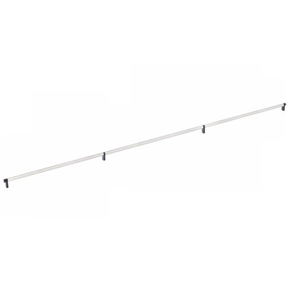 Emtek - Concealed Surface, Select Appliance Pull 54 Inch C-C, Rectangular Stem, Knurled Bar