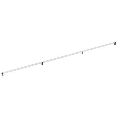 Emtek - Concealed Surface, Select Appliance Pull 54 Inch C-C, Rectangular Stem, Knurled Bar