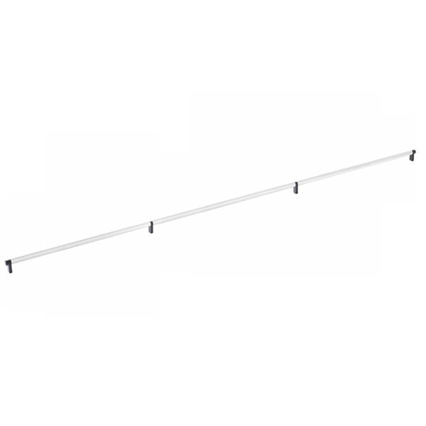 Emtek - Concealed Surface, Select Appliance Pull 54 Inch C-C, Rectangular Stem, Knurled Bar
