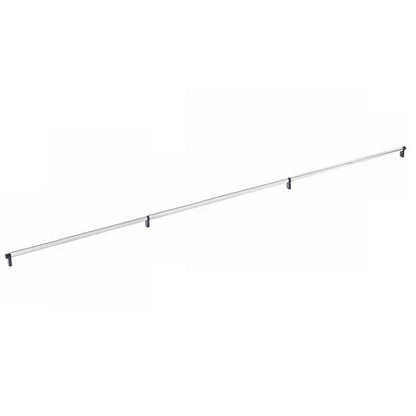 Emtek - Concealed Surface, Select Appliance Pull 54 Inch C-C, Rectangular Stem, Smooth Bar