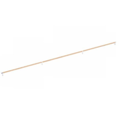 Emtek - Concealed Surface, Select Appliance Pull 54 Inch C-C, Rectangular Stem, Knurled Bar