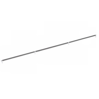 Emtek - Concealed Surface, Select Appliance Pull 54 Inch C-C, Rectangular Stem, Smooth Bar