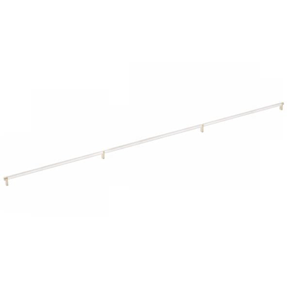 Emtek - Concealed Surface, Select Appliance Pull 54 Inch C-C, Rectangular Stem, Knurled Bar