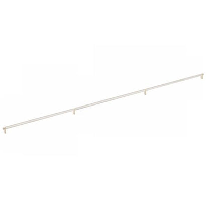 Emtek - Concealed Surface, Select Appliance Pull 54 Inch C-C, Rectangular Stem, Knurled Bar