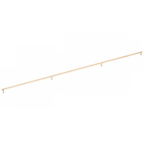 Emtek - Concealed Surface, Select Appliance Pull 54 Inch C-C, Rectangular Stem, Smooth Bar