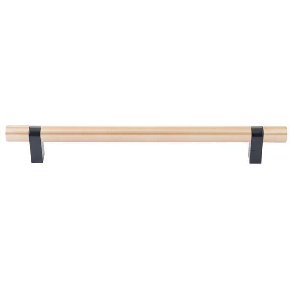 Emtek - Concealed Surface, Select Bar Appliance Pull 12 Inch C-C, Rectangular Bar Stem, Smooth Bar