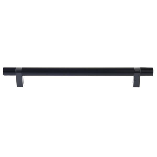 Emtek - Concealed Surface, Select Bar Appliance Pull 12 Inch C-C, Rectangular Bar Stem, Smooth Bar