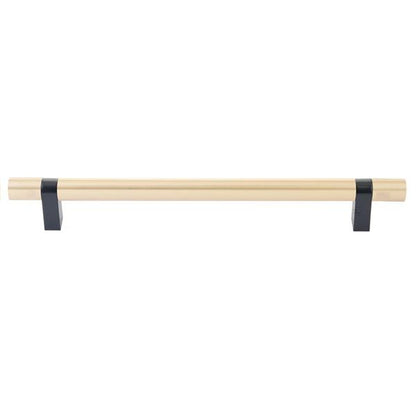 Emtek - Concealed Surface, Select Bar Appliance Pull 12 Inch C-C, Rectangular Bar Stem, Smooth Bar