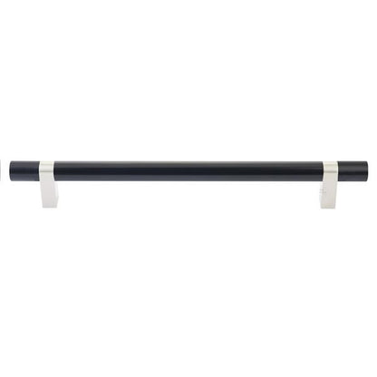 Emtek - Concealed Surface, Select Bar Appliance Pull 12 Inch C-C, Rectangular Bar Stem, Smooth Bar