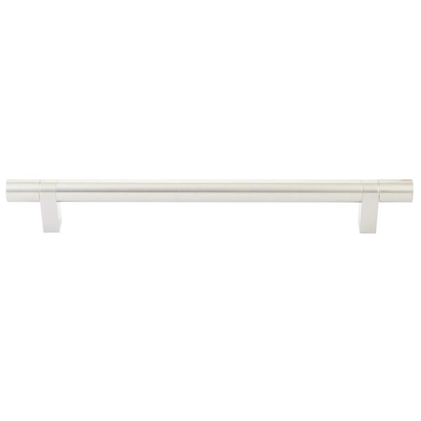 Emtek - Concealed Surface, Select Bar Appliance Pull 12 Inch C-C, Rectangular Bar Stem, Smooth Bar