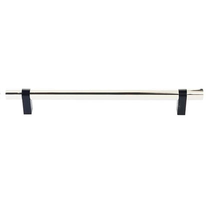 Emtek - Concealed Surface, Select Bar Appliance Pull 12 Inch C-C, Rectangular Bar Stem, Smooth Bar