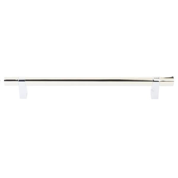 Emtek - Concealed Surface, Select Bar Appliance Pull 12 Inch C-C, Rectangular Bar Stem, Smooth Bar