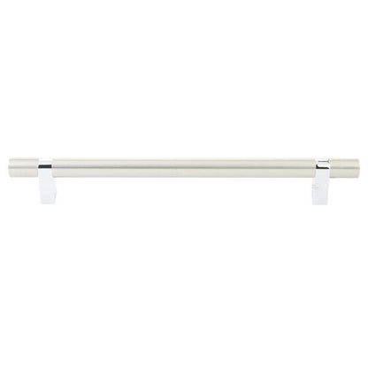 Emtek - Concealed Surface, Select Bar Appliance Pull 12 Inch C-C, Rectangular Bar Stem, Smooth Bar