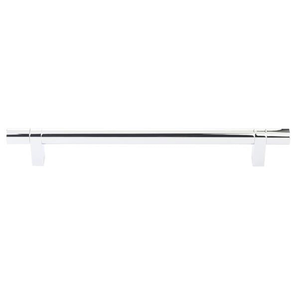 Emtek - Concealed Surface, Select Bar Appliance Pull 12 Inch C-C, Rectangular Bar Stem, Smooth Bar