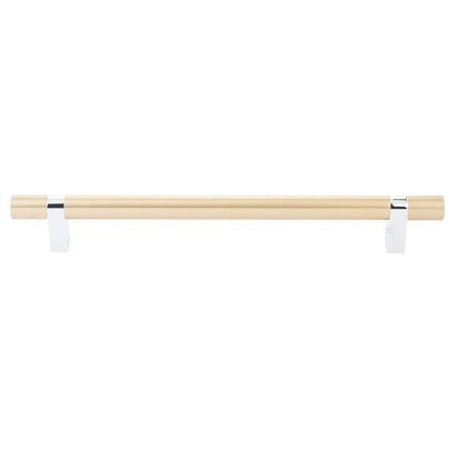 Emtek - Concealed Surface, Select Bar Appliance Pull 12 Inch C-C, Rectangular Bar Stem, Smooth Bar