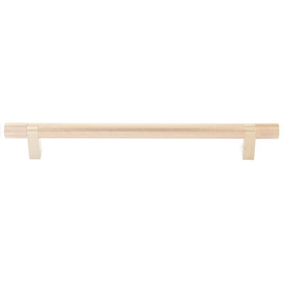 Emtek - Concealed Surface, Select Bar Appliance Pull 12 Inch C-C, Rectangular Bar Stem, Knurled Bar
