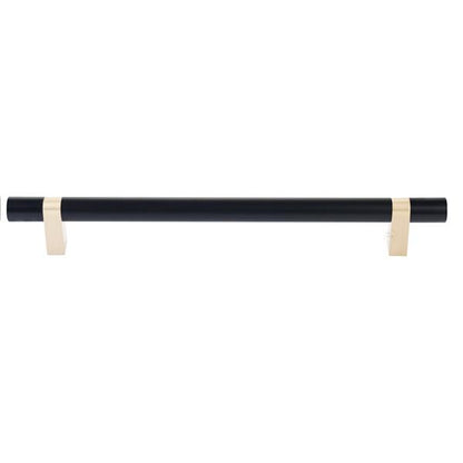 Emtek - Concealed Surface, Select Bar Appliance Pull 12 Inch C-C, Rectangular Bar Stem, Smooth Bar