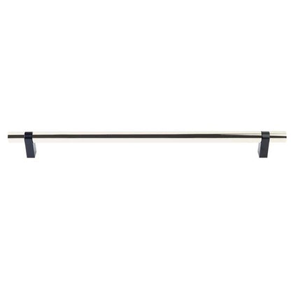 Emtek - Concealed Surface, Select Bar Appliance Pull 18 Inch C-C, Rectangular Bar Stem, Smooth Bar