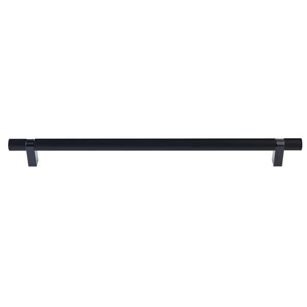 Emtek - Concealed Surface, Select Bar Appliance Pull 18 Inch C-C, Rectangular Bar Stem, Smooth Bar