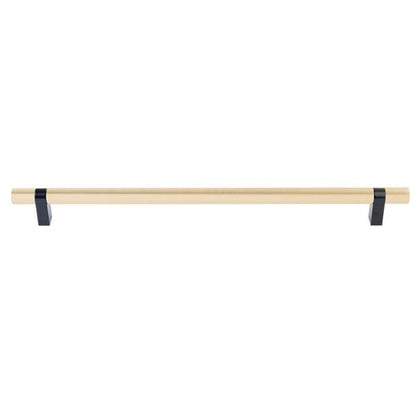 Emtek - Concealed Surface, Select Bar Appliance Pull 18 Inch C-C, Rectangular Bar Stem, Smooth Bar