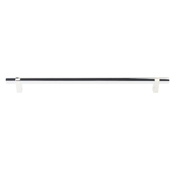 Emtek - Concealed Surface, Select Bar Appliance Pull 18 Inch C-C, Rectangular Bar Stem, Smooth Bar