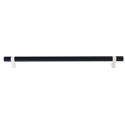 Emtek - Concealed Surface, Select Bar Appliance Pull 18 Inch C-C, Rectangular Bar Stem, Smooth Bar